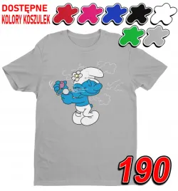 dziecieca-koszulka-t-shirt-z-nadrukiem-duzy-wybor-lalus-smerf-l-146-152