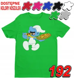 dziecieca-koszulka-t-shirt-z-nadrukiem-pizza-kucharz-smerf-s-122-128