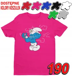 dziecieca-koszulka-t-shirt-z-nadrukiem-duzy-wybor-lalus-smerf-s-122-128