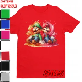 t-shirt-koszulka-dziecieca-super-mario-bros-bajki-gry-luigi-s-122-128
