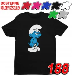 dziecieca-koszulka-t-shirt-z-nadrukiem-duzy-wybor-maruda-smerf-xxs-98-104