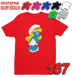dziecieca-koszulka-t-shirt-z-nadrukiem-duzy-wybor-smerfetka-s-122-128