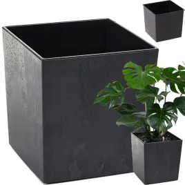donica-doniczka-ogrodowa-kwietnik-czarny-polysk-beton-wklad-30x30cm