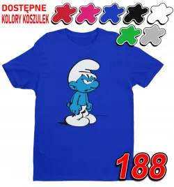 dziecieca-koszulka-t-shirt-z-nadrukiem-duzy-wybor-maruda-smerf-s-122-128
