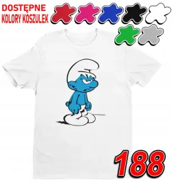 dziecieca-koszulka-t-shirt-z-nadrukiem-duzy-wybor-maruda-smerf-l-146-152