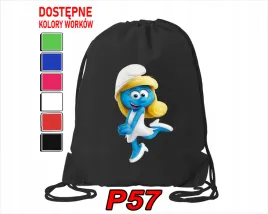 worek-szkolny-na-wf-buty-sportowy-dla-dziecka-smerfy-5-wzorow-imie-gratis
