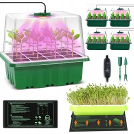 szklarnia-domowa-miniszklarnia-do-uprawy-roslin-5-sztuk-mata-grzewcza