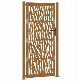brama-ogrodowa-105x205-cm-stal-nierdzewna-wzor-sladu