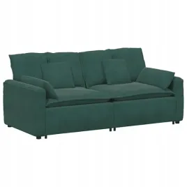 sofa-modulowa-z-poduszkami-ciemnozielona