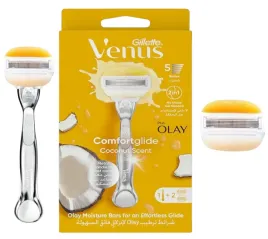 gillette-venus-comfortglide-plus-olay-2-ostrza-wklady-maszynka