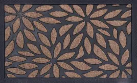 wycieraczka-bezowa-z-kwiatowym-wzorem-40x60-cm