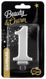 swieczka-bandc-cyfra-1-metalik-srebrna-8-cm