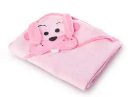 sensillo-okrycie-kapielowe-miekkie-z-kapturem-krolik-100x100-pink-26307