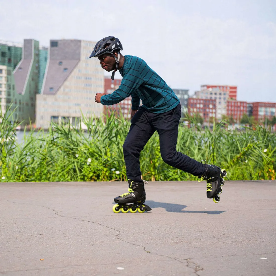 rolki-rollerblade-lightning-black-lime-445-45-stan-nowy