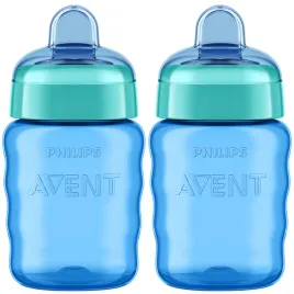 2x-kubek-niekapek-philips-avent-scf553-05-z-ustnikiem-260ml-9m-niebieski