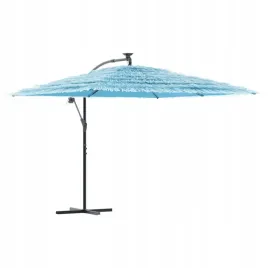 parasol-ogrodowy-na-stalowym-slupku-niebieski-2