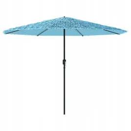 parasol-ogrodowy-na-stalowym-slupku-niebieski-3