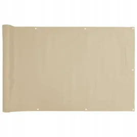 parawan-balkonowy-z-tkaniny-oxford-75x600-cm-bez