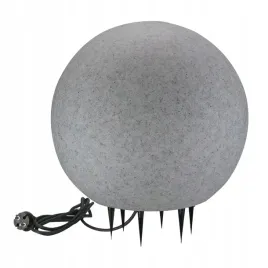 kula-ogrodowa-led-230v-e27-40-cm-kamienna-betonowa-z-przewodem-i-wtyczka