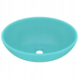 luksusowa-owalna-umywalka-matowa-jasna-zielen