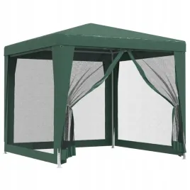 namiot-z-4-scianami-z-siatki-zielony-25x25-m