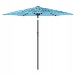 parasol-ogrodowy-na-stalowym-slupku-niebieski-2