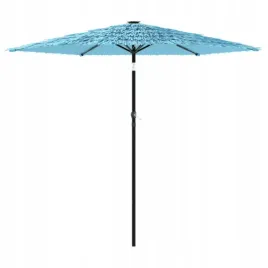 parasol-ogrodowy-na-stalowym-slupku-niebieski-2