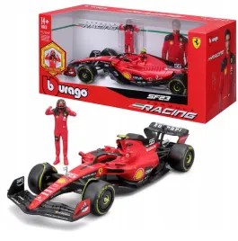 bolid-f1-ferrari-sf-23-figurka-carlos-sainz-1-24-model-bburago-18-26809