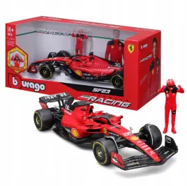 bolid-f1-ferrari-sf-23-figurka-charles-leclerc-1-24-model-bburago-18-26809