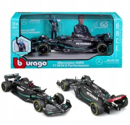 bolid-f1-mercedes-amg-w14-figurka-george-russell-1-24-bburago-18-28037