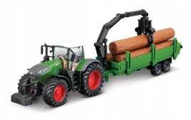 fendt-1050-vario-zielony-traktor-z-przyczepa-ladowarka-do-drzewa-bburago