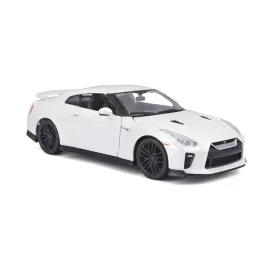 nissan-gt-r-1-24-model-bburago-18-21082-bialy