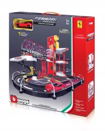 tor-wyscigowy-ferrari-mega-parking-bburago-1-43