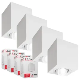 kinkiet-gu10-led-ruchoma-90x115-biala-spot-oprawa-sufitowa-natynkowa-x4