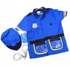 stroj-policjanta-koszula-mundur-czapka-kajdanki-przebranie-karnawal