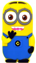 sony-xperia-m4-pancerne-etui-pokrowiec-elastyczny-wzor-minionki-minions