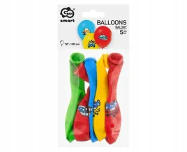 balony-lateksowe-samochody-z-kreskowek-30cm-5szt
