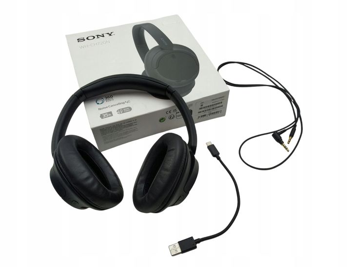 Słuchawki bezprzewodowe Sony WH-CH720N ANC Nauszne Bluetooth 5.2