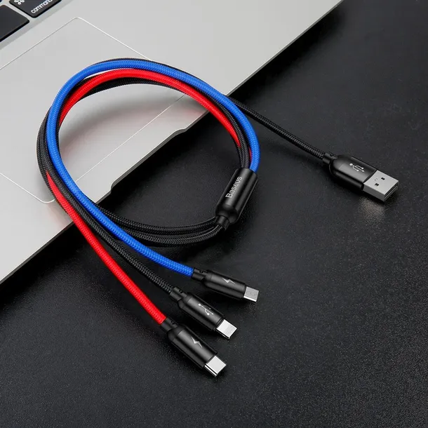 kabel-baseus-three-primary-colors-3w1-usb-a-micro-usb-lightning-usb-c-stan-nowy-dlugosc-kabla-1-2-m