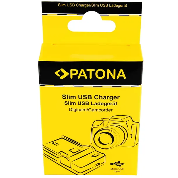patona-ladowarka-slim-micro-usb-do-canon-lp-e6-model-lp-e6