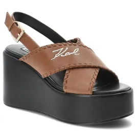 sandaly-karl-lagerfeld-kl33372-020-tan-lthr-w-black