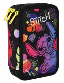 coolpack-jumper-3-disney-piornik-potrojny-z-wyposazeniem-stitch-black