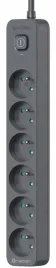 listwa-zasilajaca-tracer-power-line-1-8m-6-gniazd-230v-wylacznik-grafitowa