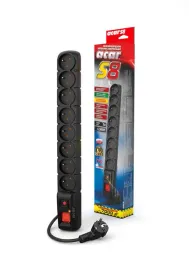 listwa-zasilajaca-acar-s8-8-gniazd-3m-antyprzepieciowa-230v-z-uziemieniem