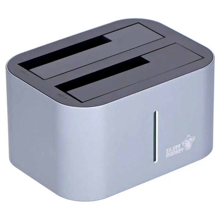 stacja-dokujaca-silver-monkey-dla-dyskow-sata-hdd-i-ssd
