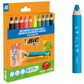 bic-kids-multicreation-kredki-olowkowe-grube-temperowka-10-kolorow
