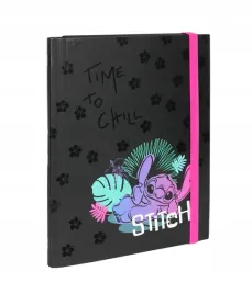 coolpack-disney-teczka-przestrzenna-a4-z-gumka-stitch-black-w3-91842ptr