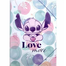 coolpack-disney-teczka-pp-a3-z-gumka-stitch-pastel-76535ptr