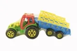 traktor-z-przyczepa-74-cm-stan-opakowania-oryginalne