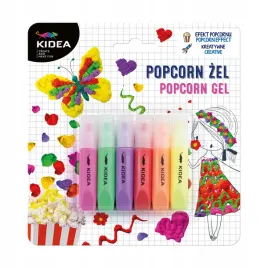 kidea-zestaw-kreatywny-magiczny-popcorn-zel-peczniejacy-pisaki-6-kolorow